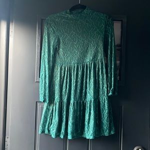 Dark green dress